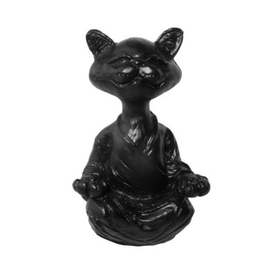 Статуэтка "Кот-йог"